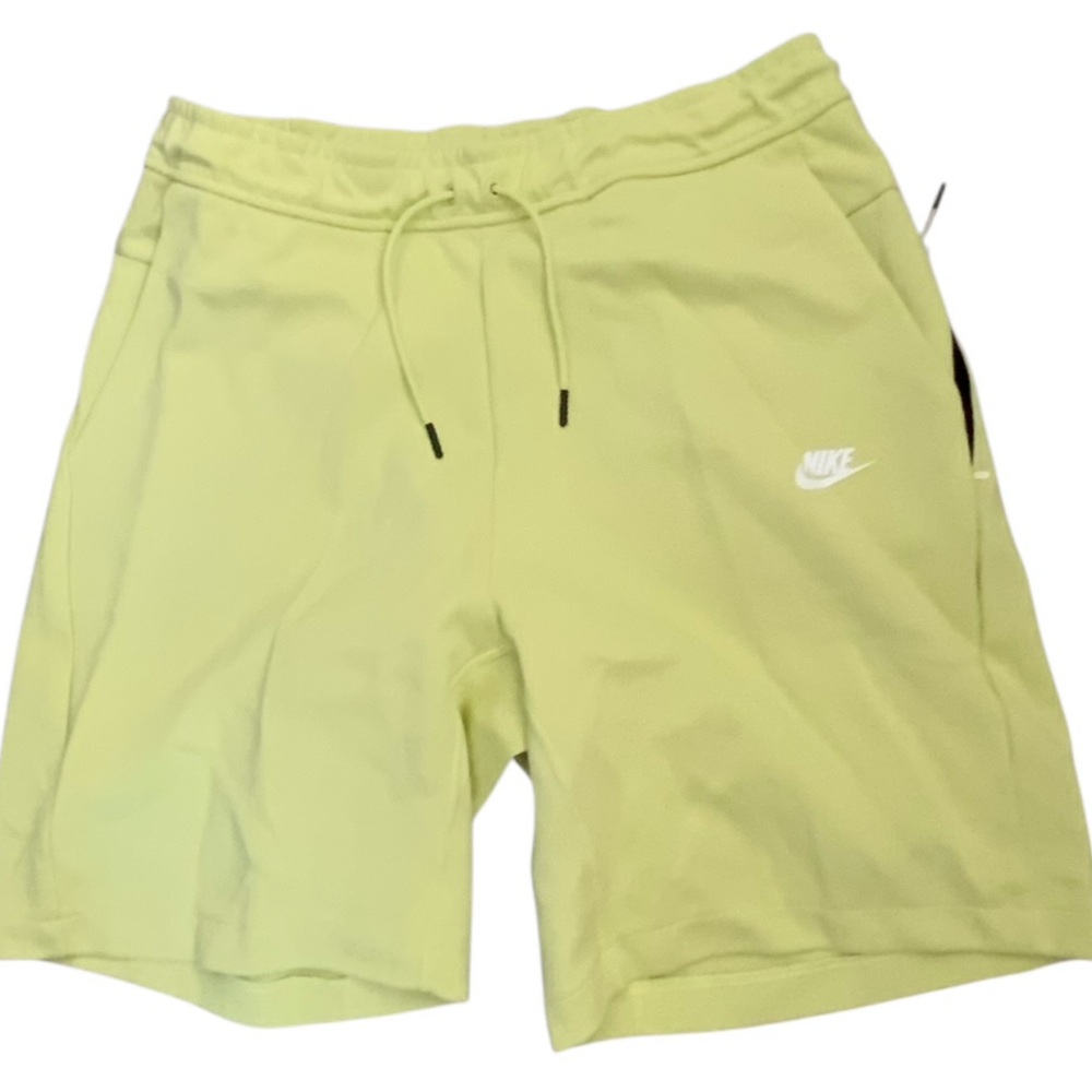 Nike Tech Fleece Shorts Lime 928513-367 TECH SHORTS MEDIUM